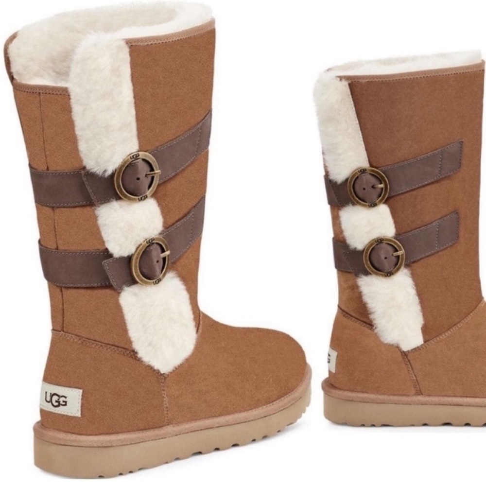 UGG Aletheia Boot in Chestnut size 8 NIB
